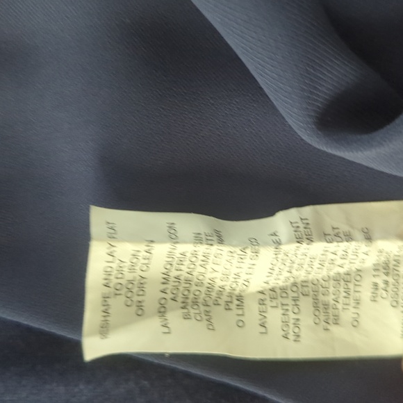 Michael Michael Kors Layered Look Tank Navy Blue twofer - Picture 7 of 10